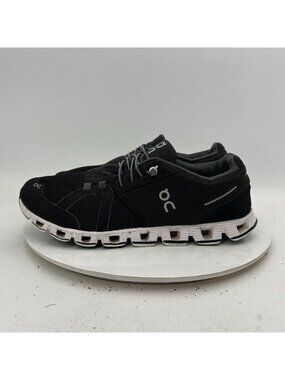 On Cloud 5 Swiss Engineering Women Size 10 Black White Running Shoes